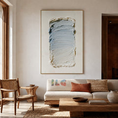 Slate Passage – Minimalist Textured Wall Art