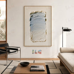 Slate Passage – Minimalist Textured Wall Art