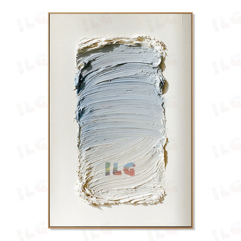 Slate Passage – Minimalist Textured Wall Art hand-painted wall art