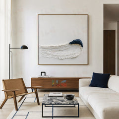 Tidal Form – Modern Textured Wall Art