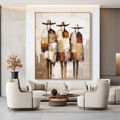 Desert Assembly – Western Landscape Wall Art