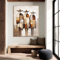 Desert Assembly – Western Landscape Wall Art