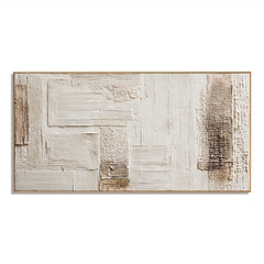 Organic Stonework – Abstract Textured Wall Art hand-painted wall art