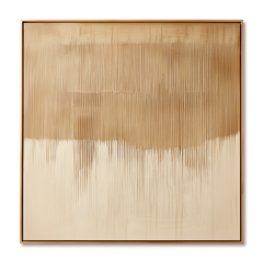 Quiet Alignment – Wabi-Sabi Textured Abstract Wall Art hand-painted wall art