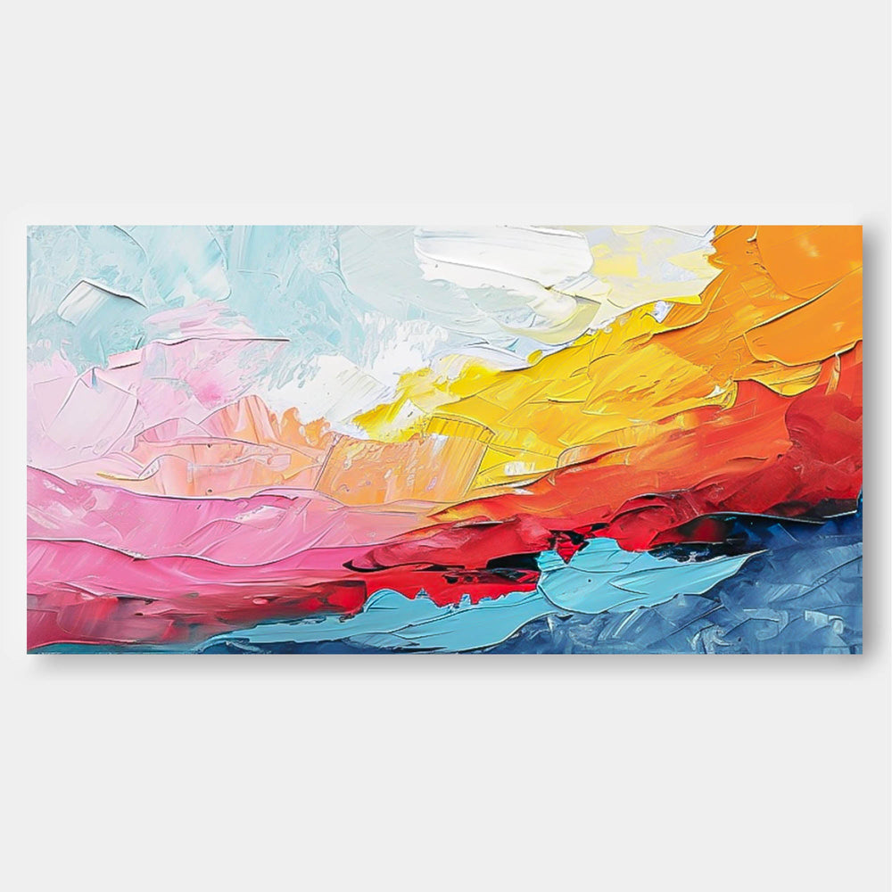 Texture Abstract Oil Painting Big Canvas Artwork Modern Acrylic Painting Original Wall Art Home decoration