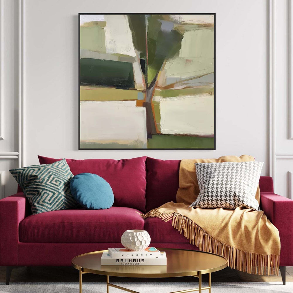 Original Large Abstract Tree Acrylic Painting On Canvas Abstract Tree Oil Painting Modern Wall Art Home Decoration