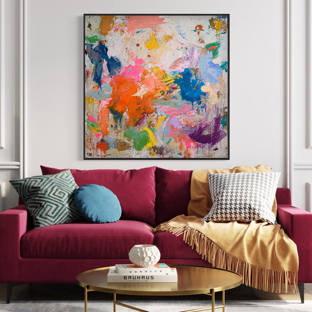 Abstract Canvas Art #AB809