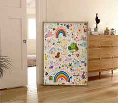 Abstract Canvas Art #AB798