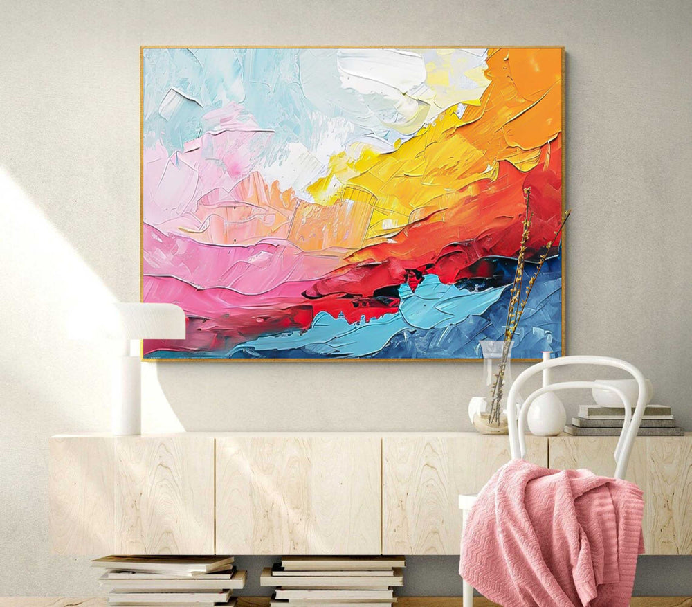 Texture Abstract Oil Painting Big Canvas Artwork Modern Acrylic Painting Original Wall Art Home decoration