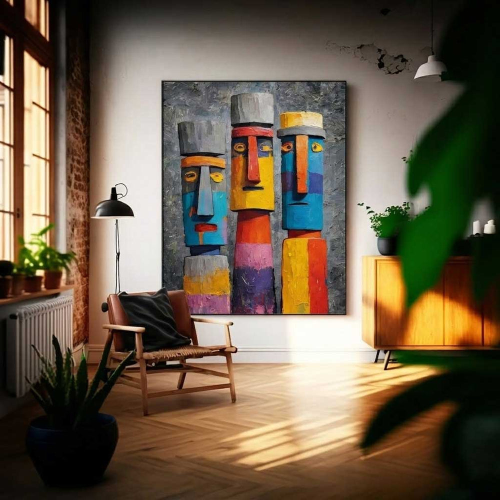 Abstract Canvas Art #AB817
