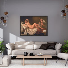 Danaë and the Shower of Gold Oil Painting Reproduction (Adolf Ulrik Wertmüller, 1787)