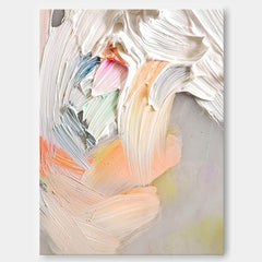 Abstract Colorful oil Painting On Canvas Modern Vibrant Wall Art Living Room Wall Home Decor