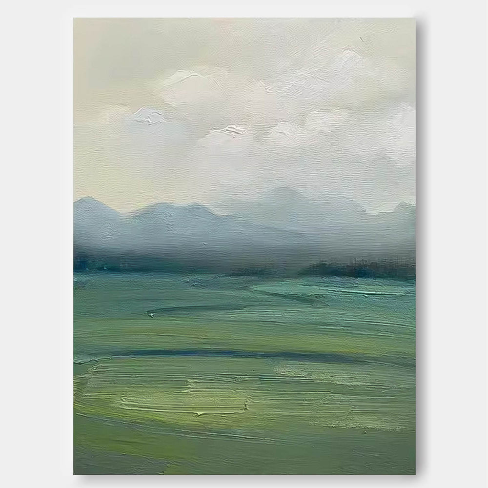 Large  Landscape Oil Painting On Canvas Abstract Scenery Wall Art Acrylic Painting Home Decor