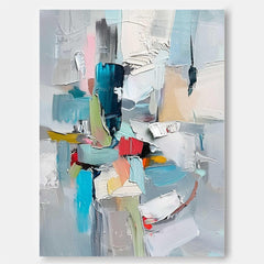 Contemporary Abstract Art For Sale Big Amazing Texture Artwork Original Oil Painting On Canvas For Living Room
