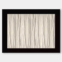 Original White Minimalist Abstract Acrylic Painting Large Wall Art Modern Texture Abstract Oil Painting Home Decor
