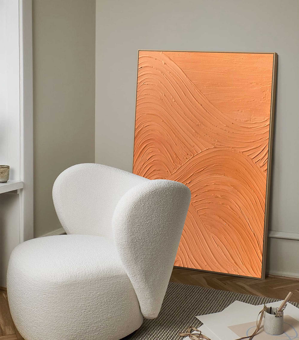 Original Wall Art Texture Minimalist Oil Painting On Canvas Large Abstract acrylic painting For Living Room