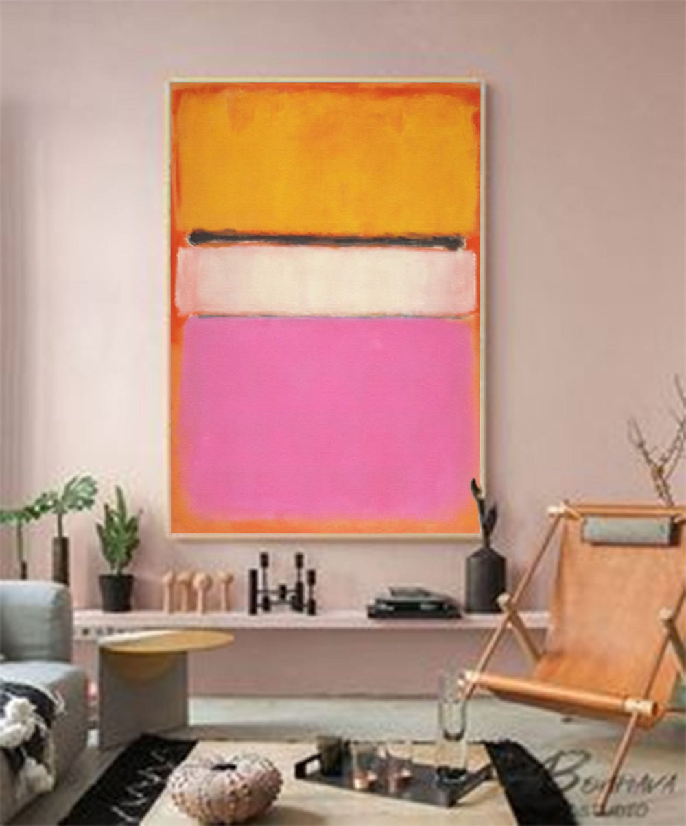 Minimalist Abstract Shapes Wall Art  Modern Color  Minimalist Color painting Living Room