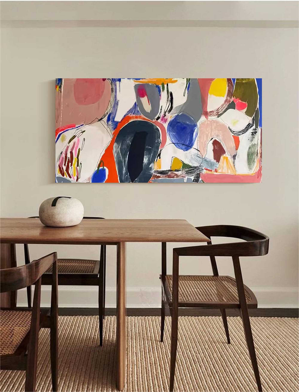 Large Graffiti Colorful Abstract Painting On Canvas Contemporary Acrylic Painting Modern Wall Art Home Decor