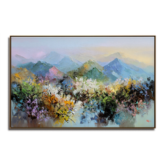 Pastel Horizons – Landscape Wall Art