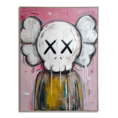 KAWS-Inspired Pop Graffiti Art