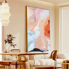 Minimalist Painting On Canvas Abstract Large Acrylic Painting Modern Wall Art For Living Room