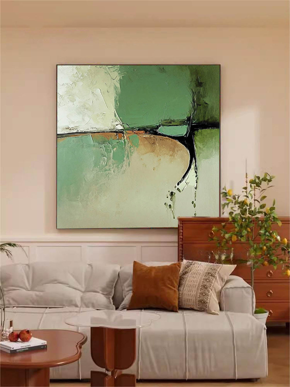 Texture Acrylic painting Original Minimalist Oil Painting Abstract Large Wall Art Contemporary Art