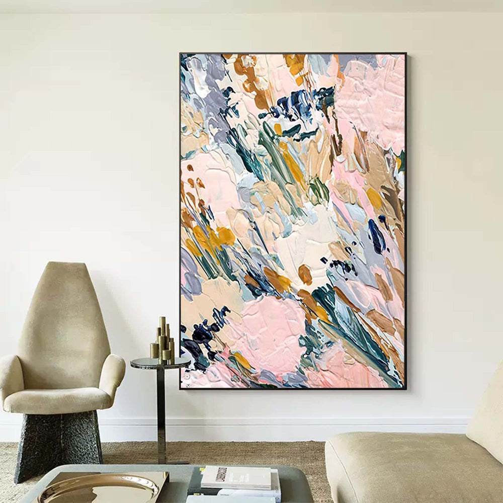 Modern Texture Oil Painting Canvas Large Abstract Painting Original Wall Art Home Decor