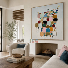 Color Drift Assembly – Abstract Wall Art
