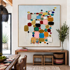 Color Drift Assembly – Abstract Wall Art