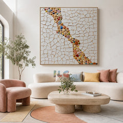Colorstone Vein – Abstract Textured Wall Art