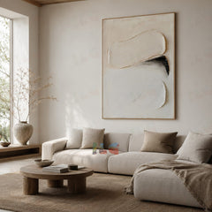 Layered Motion – Minimalist Textured Wall Art