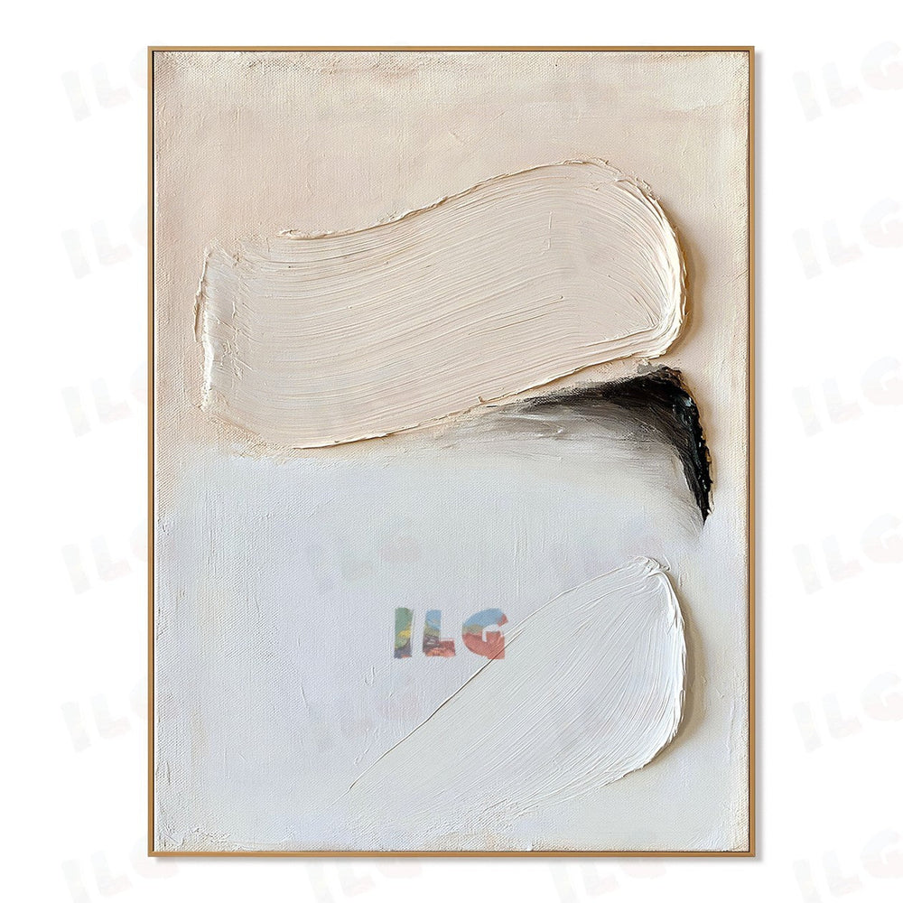 Layered Motion – Minimalist Textured Wall Art hand-painted wall art