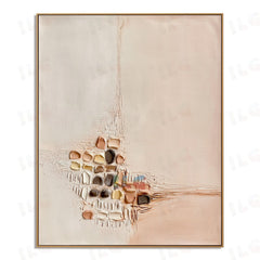 Quiet Drift – Abstract Wall Art hand-painted wall art