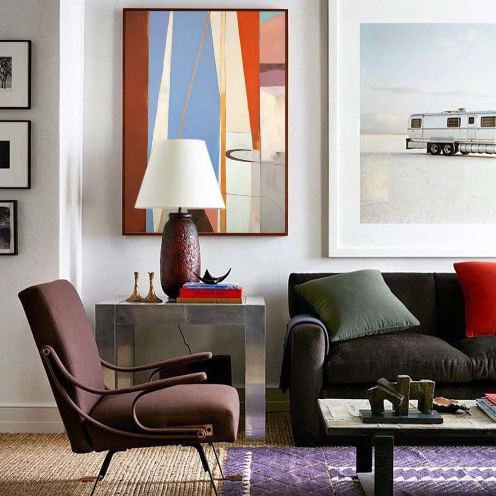 Modern Wall Art Bright colors Abstract Oil Painting On Canvas Large Original Painting For Living Room
