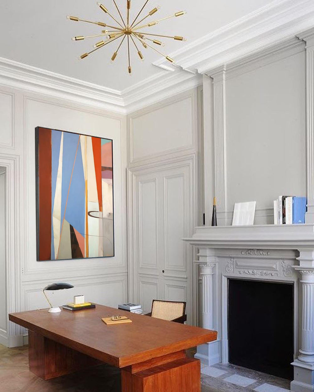 Modern Wall Art Bright colors Abstract Oil Painting On Canvas Large Original Painting For Living Room
