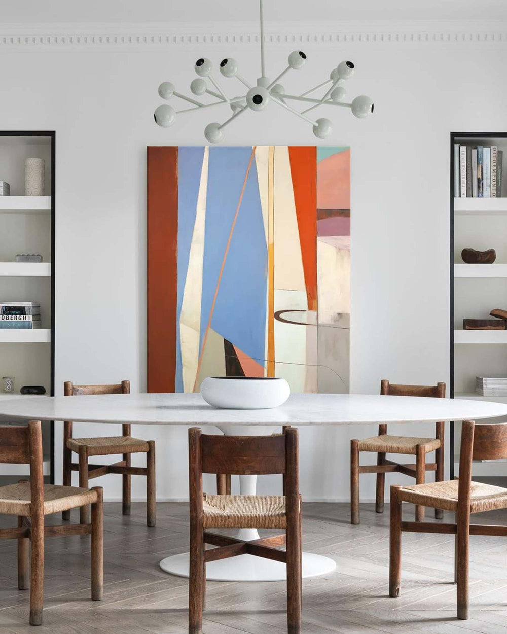 Modern Wall Art Bright colors Abstract Oil Painting On Canvas Large Original Painting For Living Room