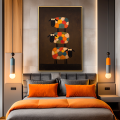 Stacked Sheep – Minimalist Animal Wall Art