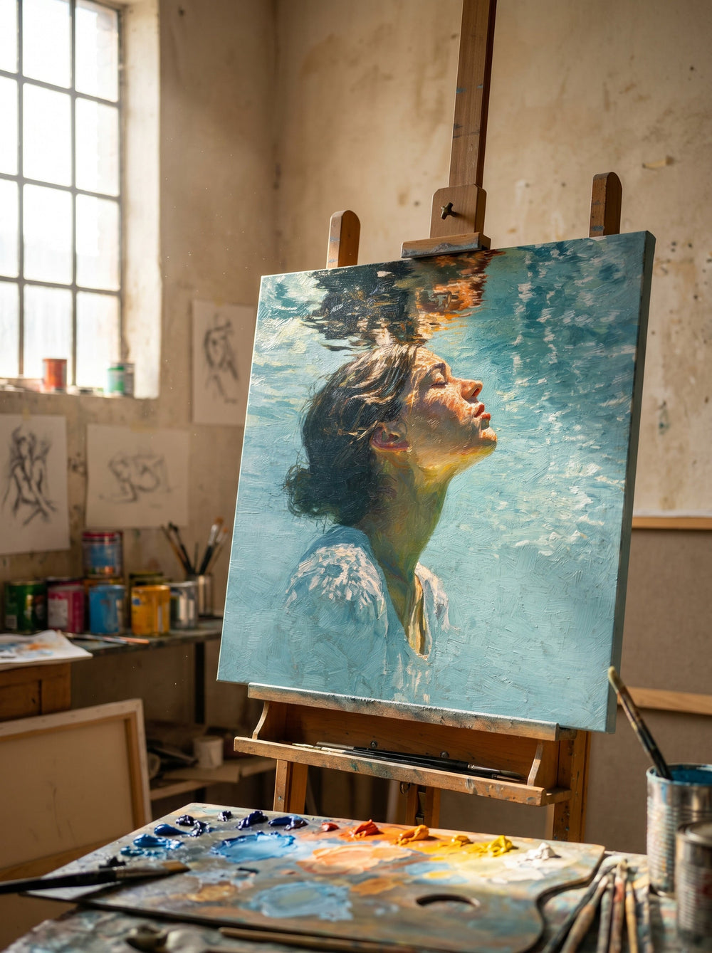 People Canvas Art #PE758