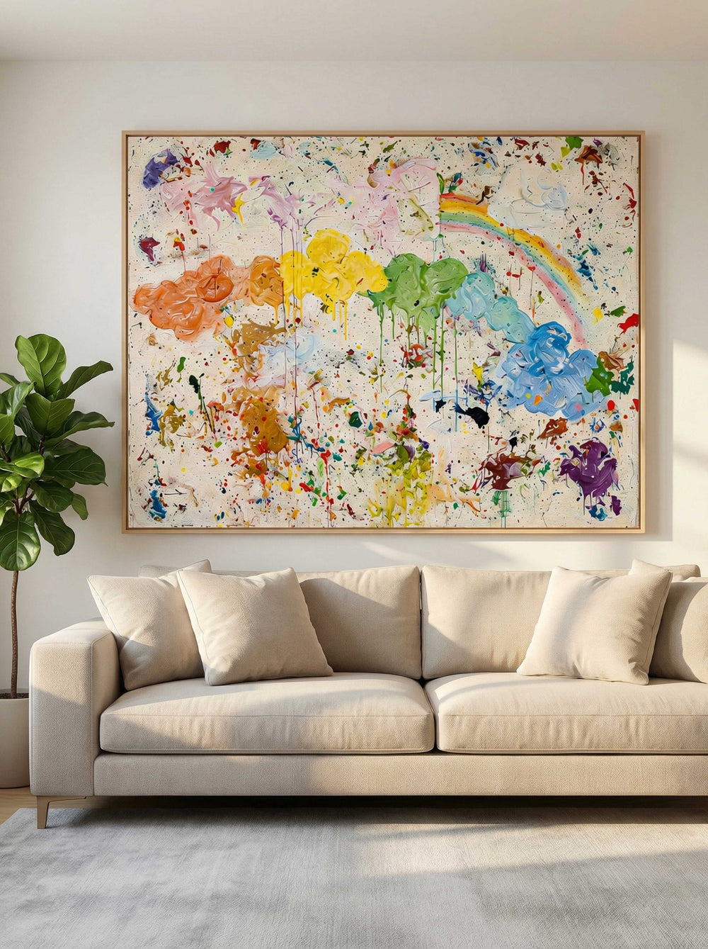 Abstract Canvas Art #AB801