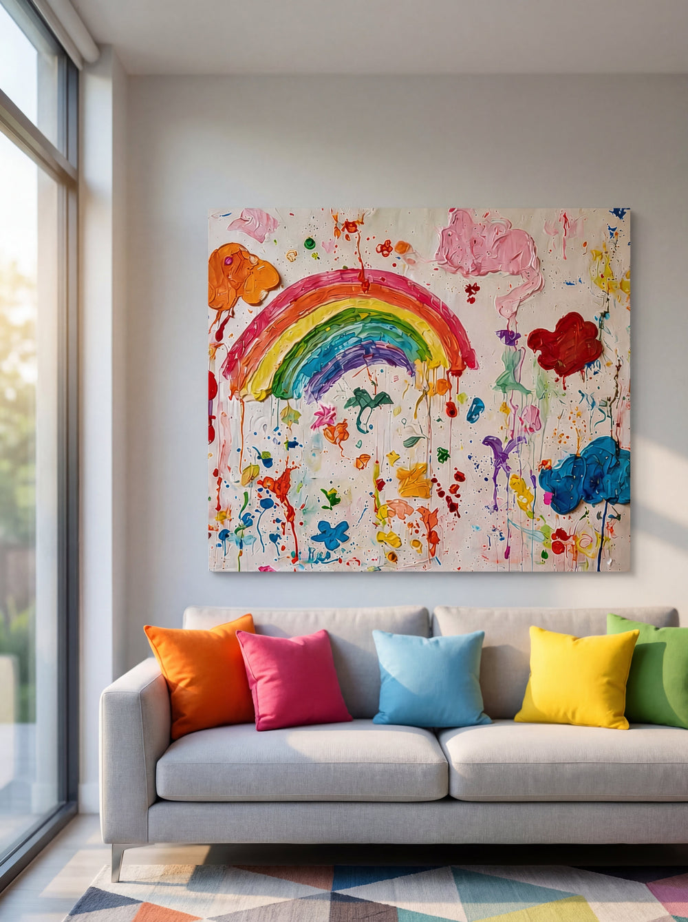 Abstract Canvas Art #AB796