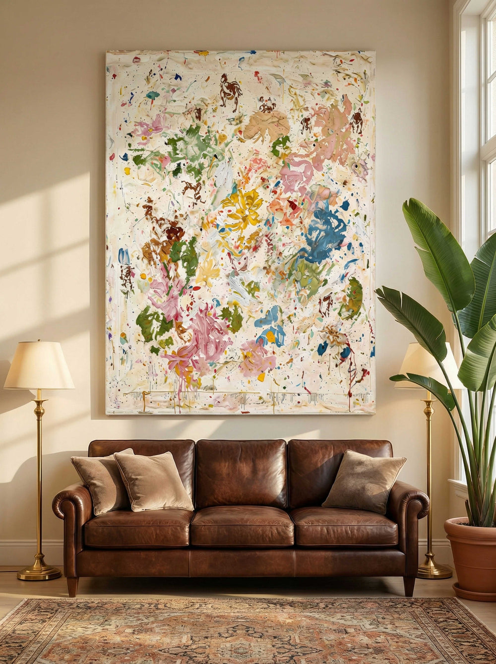 Abstract Canvas Art #AB803