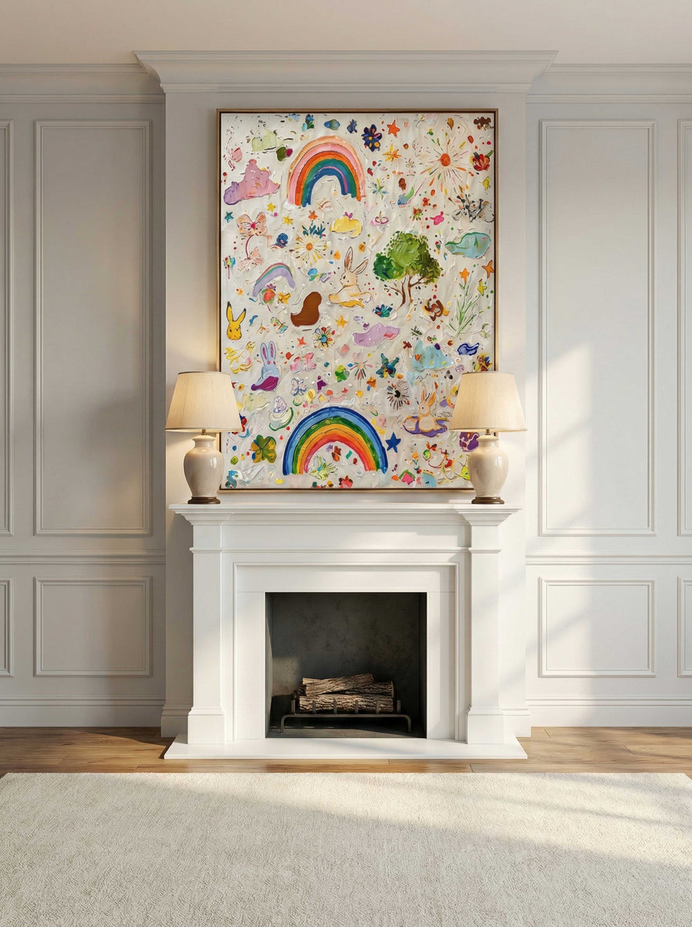 Abstract Canvas Art #AB798