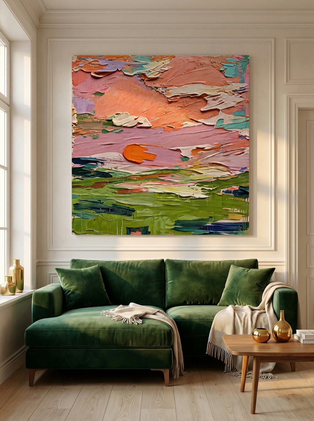 Abstract Canvas Art #AB815
