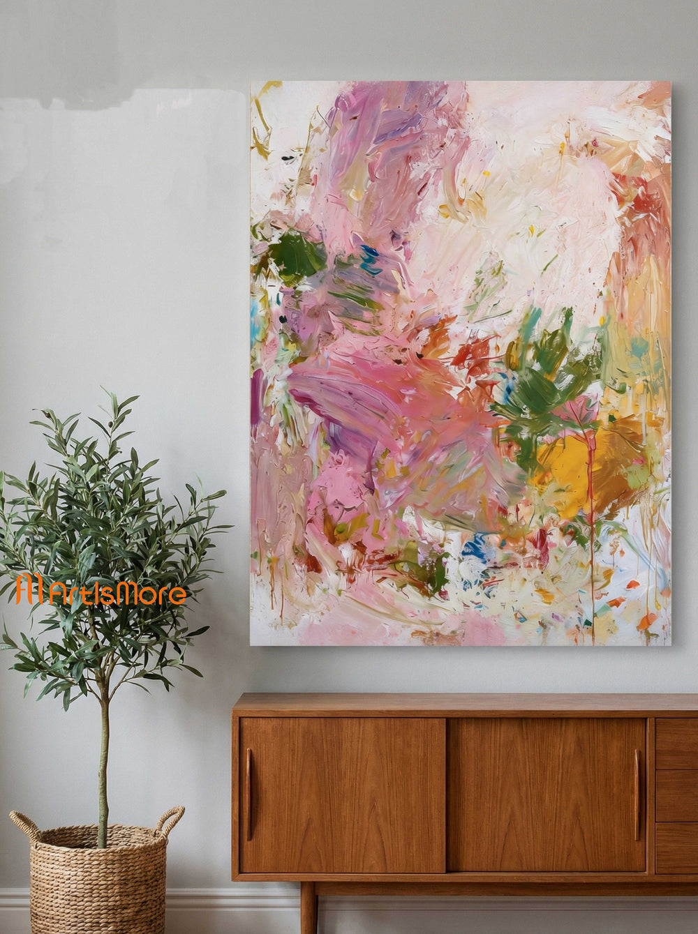 Abstract Canvas Art #AB800