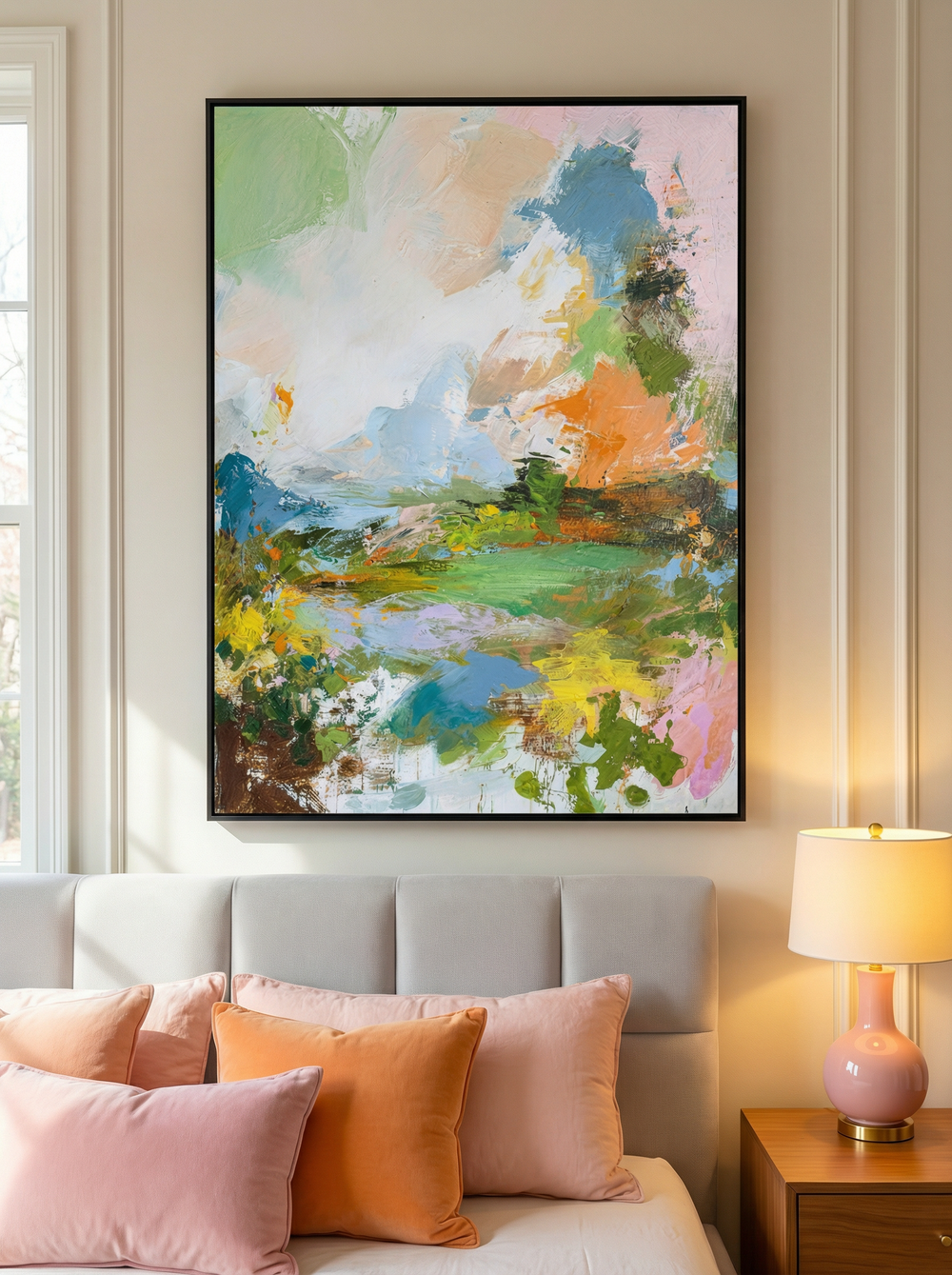 Abstract Canvas Art #AB812
