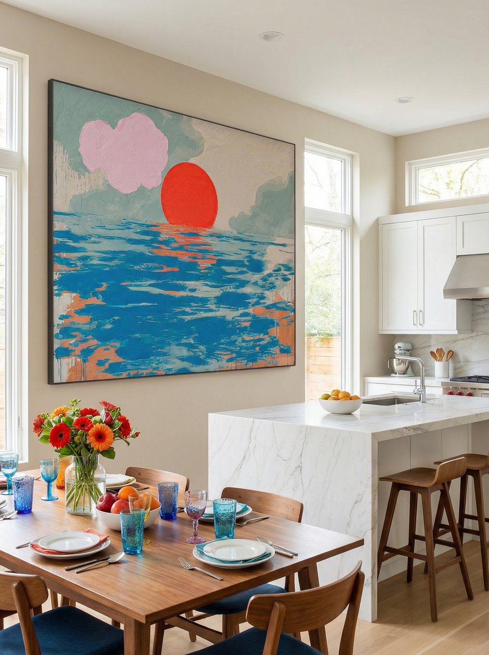 Landscape Canvas Art #LA099