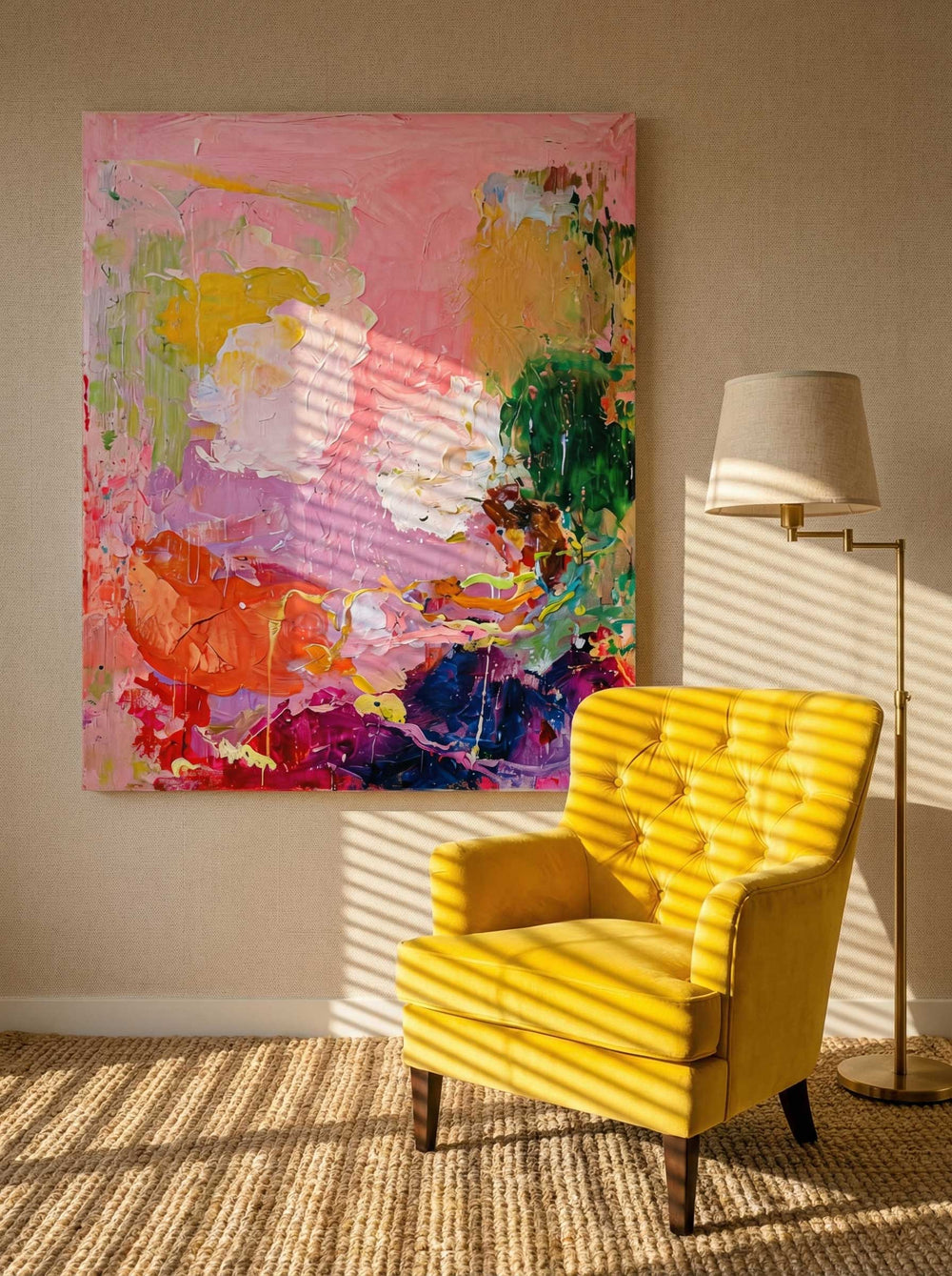 Abstract Canvas Art #AB804
