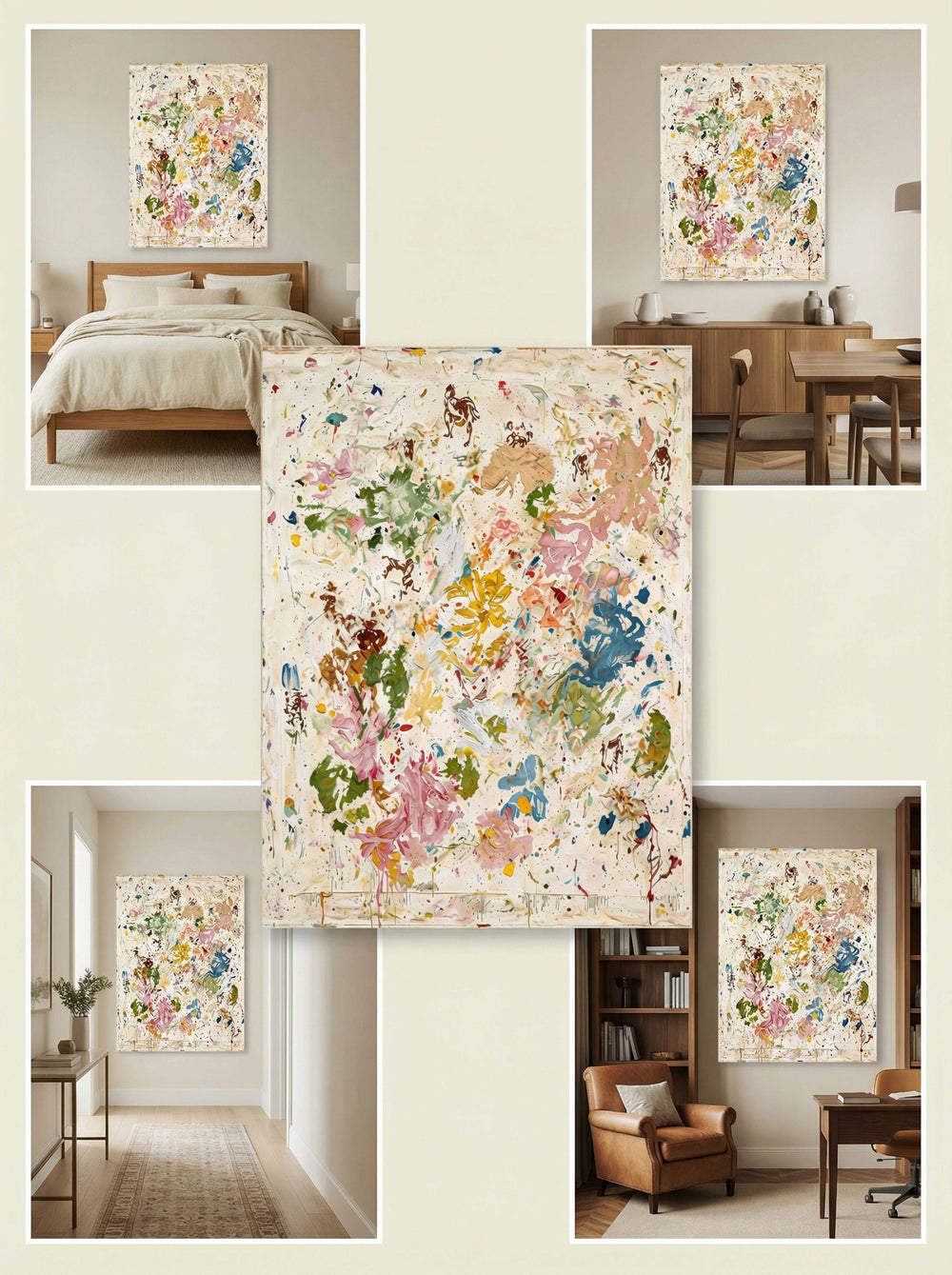 Abstract Canvas Art #AB803