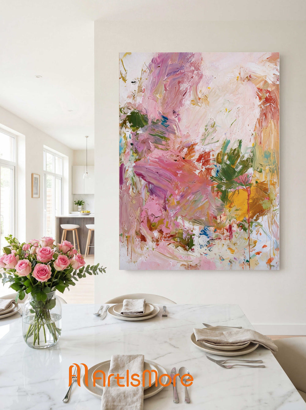 Abstract Canvas Art #AB800