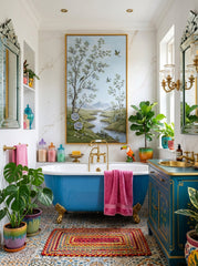 Classical style Living Room Wall Art Modern Countryside Painting Mural Featuring Landscapes Artwork